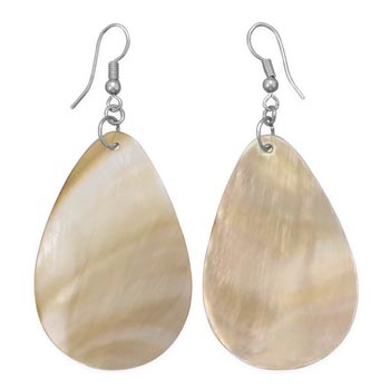Pear Shape Shell Fashion Earrings