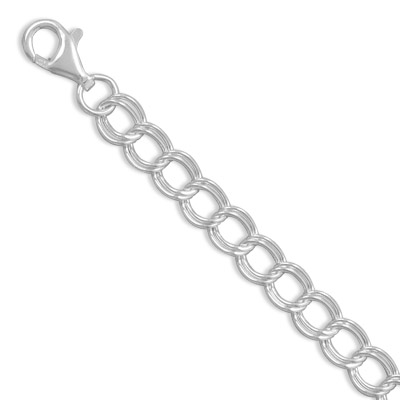 8" Large Charm Bracelet (9mm)